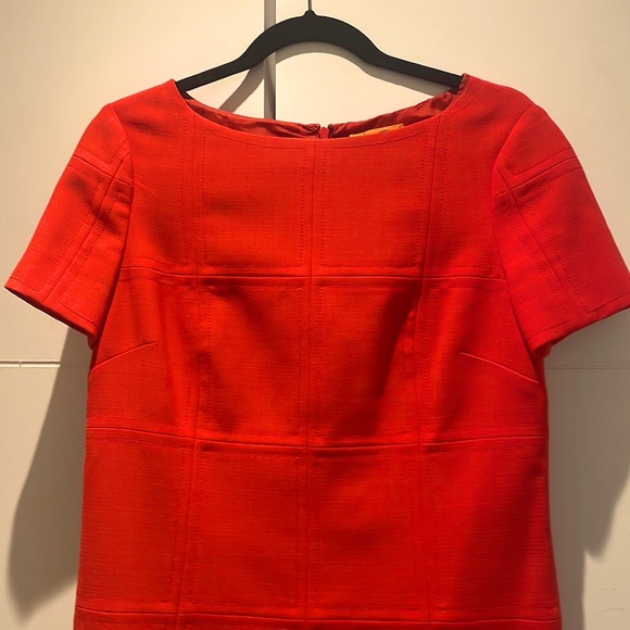 Tory Burch | Burnt Orange Shift Dress | Size 4 | Chic & Classic - Picture 3 of 4